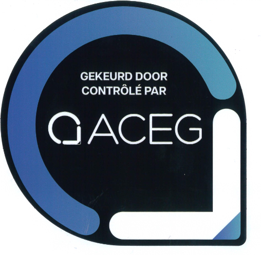 Gekeurd door ACEG - druppelvorm